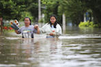 Flash flooding strikes Sukhothai