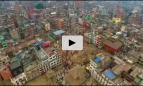 Drone video gives bird's eye view of Nepal devastation