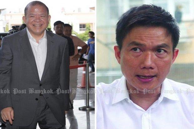 Pheu Thai Party members <b>Pichai Naripthaphan</b>, a former energy minister, <b>...</b> - c1_691428_150914043716_620x413